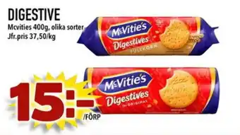 Din Mat Mcvities Digestive erbjuda