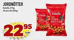 Din Mat Estrella Jordnötter erbjuda