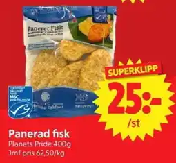 Nya Pulsen Paneret Fisk erbjuda