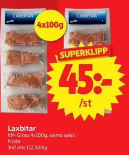 Nya Pulsen Laxbitar erbjuda