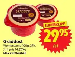 Nya Pulsen Gräddost erbjuda