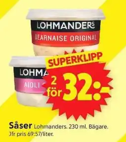 ICA Supermarket Lohmanders Såser erbjuda
