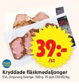 ICA Supermarket Ica Kryddade fläskmedaljonger erbjuda