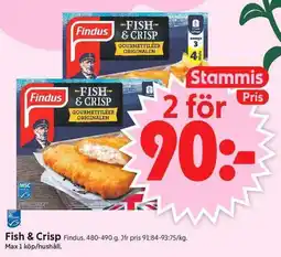 ICA Supermarket Findus Fish & Crisp erbjuda