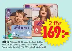 ICA Supermarket Libero Blöjor erbjuda