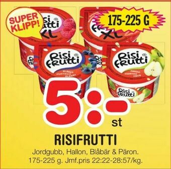 Nya Pulsen Risifrutti erbjuda