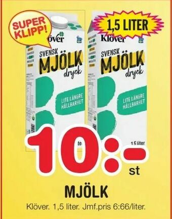 Nya Pulsen Mjölk erbjuda