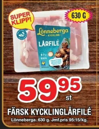 Nya Pulsen Färsk kycklinglårfilé erbjuda