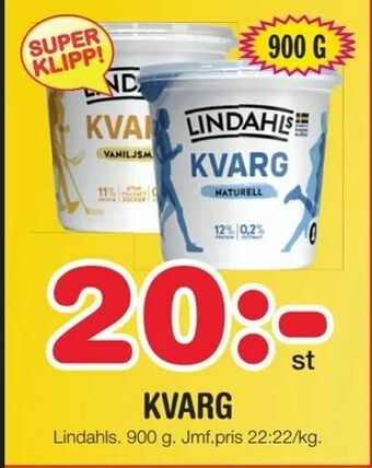 Nya Pulsen Kvarg erbjuda