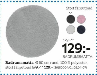 XXXLutz Badrumsmatta erbjuda