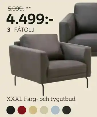 XXXLutz 3: Fåtölj erbjuda