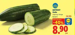 Lidl MATRIKET Gurka erbjuda