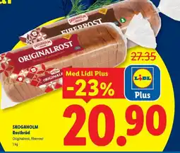 Lidl SKOGAHOLM Rostbröd erbjuda