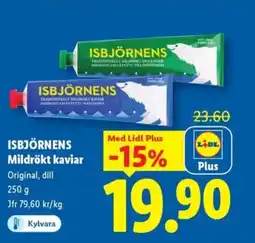 Lidl ISBJÖRNENS Mildrökt kaviar erbjuda