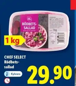 Lidl CHEF SELECT Rödbets- sallad erbjuda