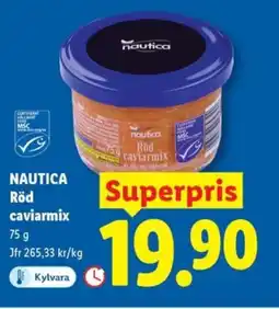 Lidl NAUTICA Röd caviarmix erbjuda