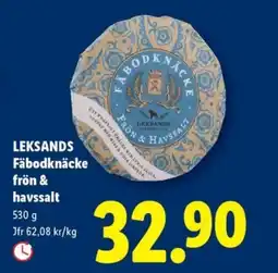 Lidl LEKSANDS Fäbodknäcke frön & havssalt erbjuda
