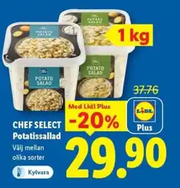 Lidl CHEF SELECT Potatissallad erbjuda