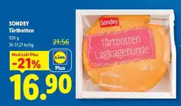 Lidl SONDEY Tårtbotten erbjuda
