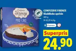 Lidl CONFIZERIE FIRENZE Kladdkaka apelsin erbjuda
