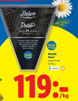 Lidl DELUXE Präst erbjuda