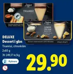 Lidl DELUXE Dessert i glas erbjuda