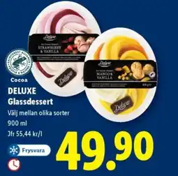 Lidl DELUXE Glassdessert erbjuda