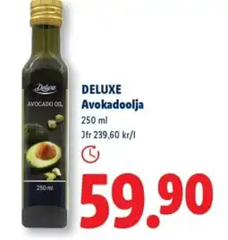 Lidl DELUXE Avokadoolja erbjuda