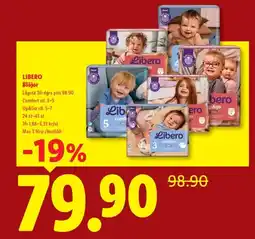 Lidl LIBERO Blöjor erbjuda