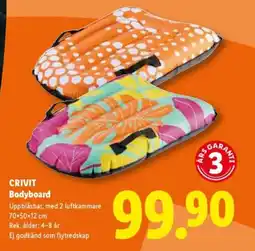 Lidl CRIVIT Bodyboard erbjuda