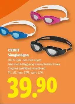 Lidl CRIVIT Simglasögon erbjuda