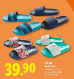 Lidl CRIVIT Badtofflor erbjuda