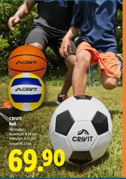 Lidl CRIVIT Boll erbjuda