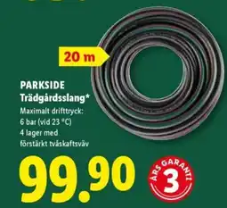 Lidl PARKSIDE Trädgårdsslang erbjuda
