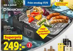Lidl SILVERCREST Elektrisk bordsgrill erbjuda
