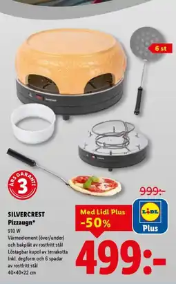 Lidl SILVERCREST Pizzaugn erbjuda