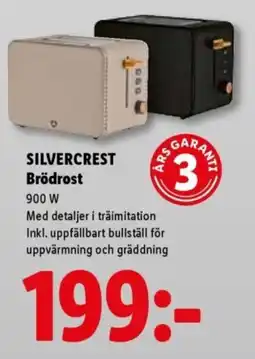 Lidl SILVERCREST Brödrost erbjuda