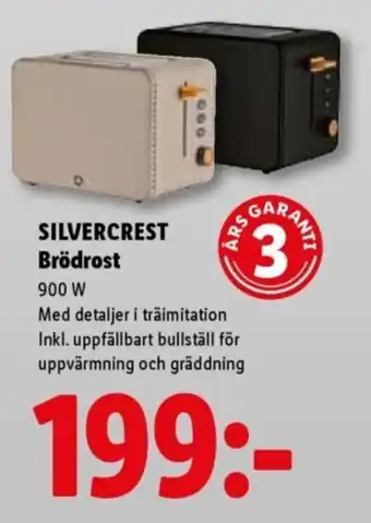 Lidl SILVERCREST Brödrost erbjuda