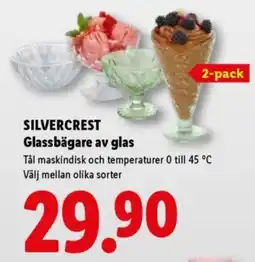 Lidl SILVERCREST Glassbägare av glas erbjuda