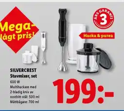 Lidl SILVERCREST Stavmixer, set erbjuda