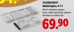 Lidl SILVERCREST Multirivjärn, 4-i-1 erbjuda