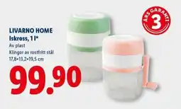 Lidl LIVARNO HOME Iskross erbjuda