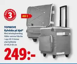 Lidl TOPMOVE Kylväska på hjul erbjuda