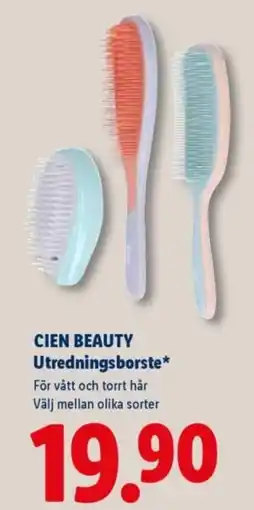 Lidl CIEN BEAUTY Utredningsborste erbjuda