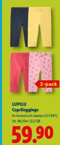 Lidl LUPILU Caprileggings erbjuda
