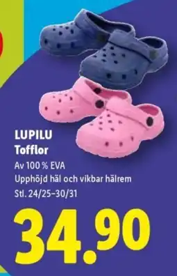 Lidl LUPILU Tofflor erbjuda