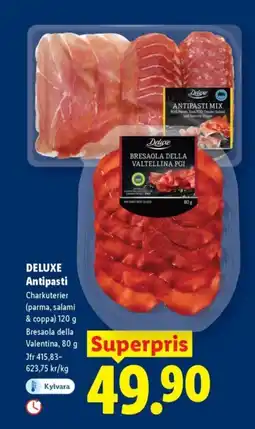 Lidl DELUXE Antipasti erbjuda