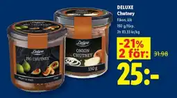 Lidl DELUXE Chutney erbjuda
