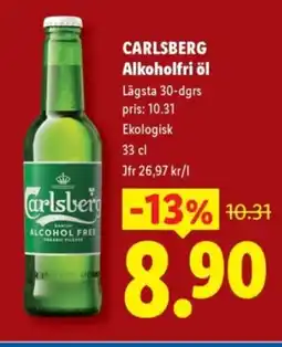 Lidl CARLSBERG Alkoholfri öl erbjuda