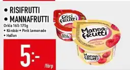 Matdax Risifrutti • Mannafrutti erbjuda
